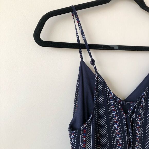 Doe & Rae Polka Dot Gaucho Jumpsuit - Small - Picture 7 of 11